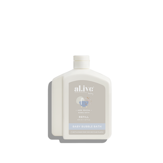 650Ml Bubble Bath Refill - Apple Blossom