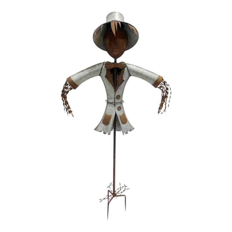 Scarecrow Garden Stake Statue 84x25.5x130cm