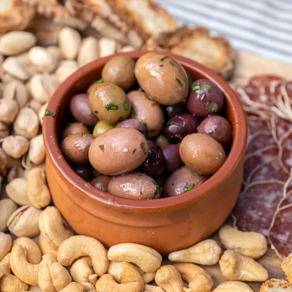 100% Organic Australian Mix Olives - Herbs & Garlic