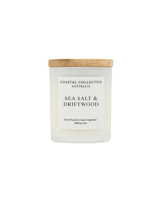 SEA SALT DRIFTWOOD MINI JAR CANDLE