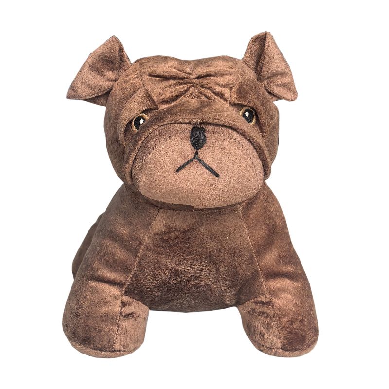 Chocolate Brown French Bulldog Door Stopper