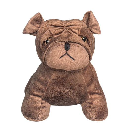 Chocolate Brown French Bulldog Door Stopper