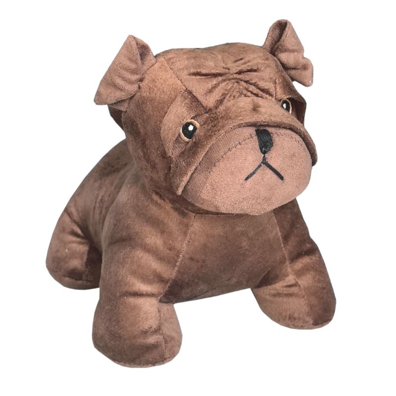 Chocolate Brown French Bulldog Door Stopper