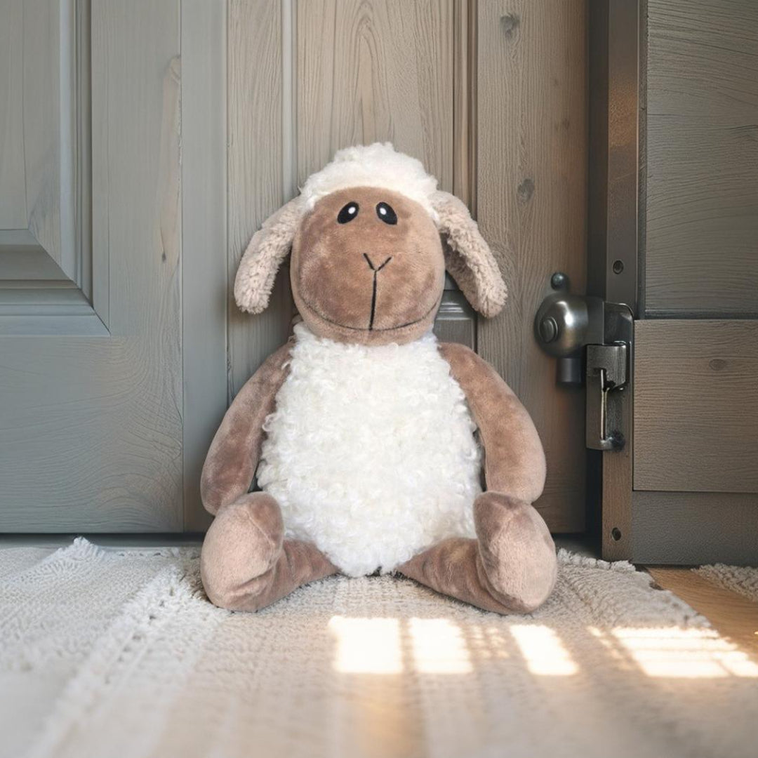 Fluffy Sheep Door Stopper