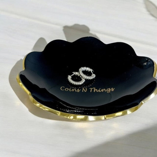 88A Scalloped Edge Trinket Bowl