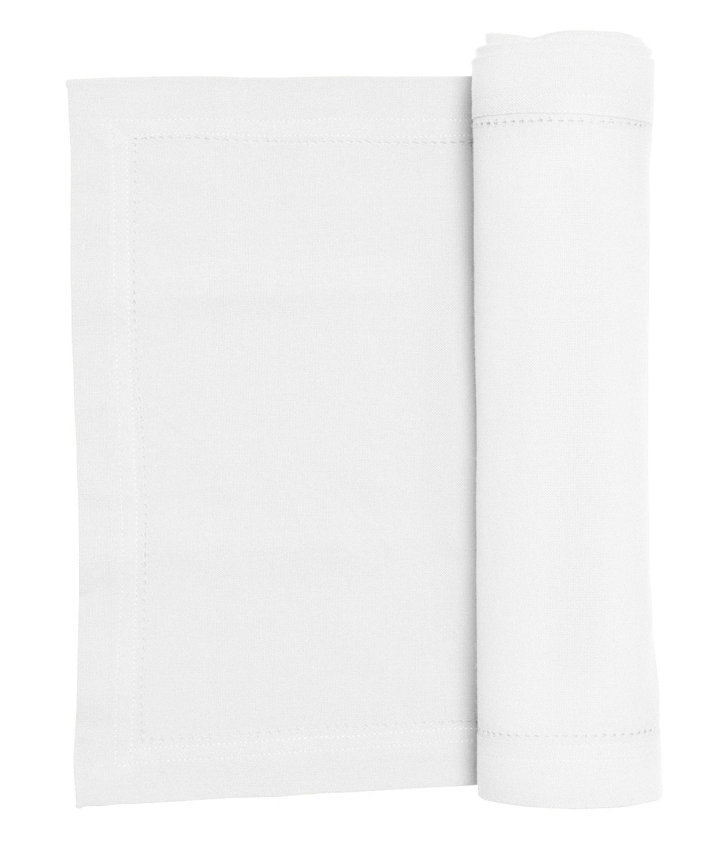 Elegant Hemstitch - Table Runners - 100% Cotton - 33x180cm