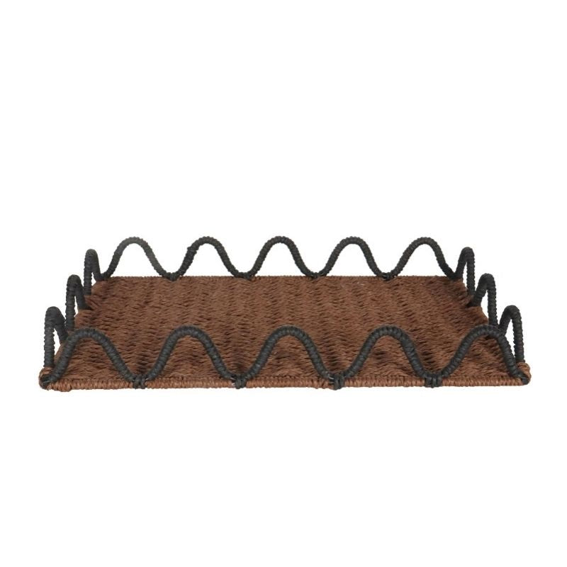 48cm Designer Contemporary Tray 48x6x30cm