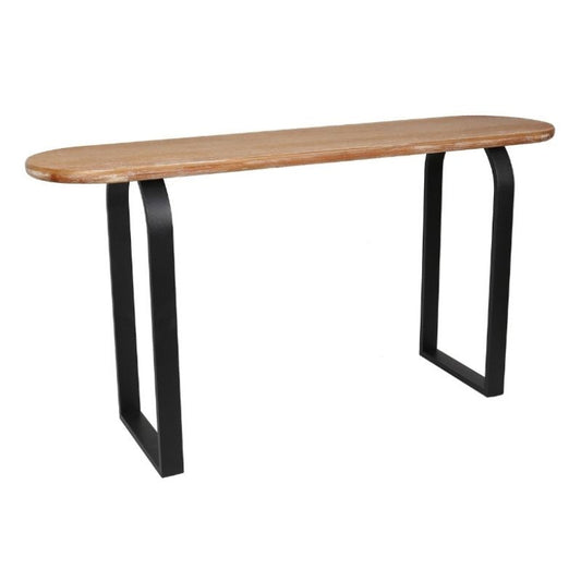 160cm Contemporary Oval Console Table 160x40x80cm