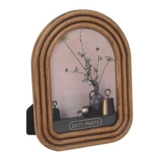 5x7" Contemporary Arch Style Photoframe 18x1.5x23cm