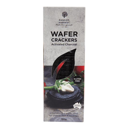 Charcoal Wafer Crackers 100g