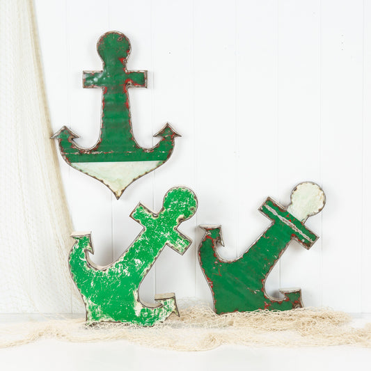 Metal Anchor - Captain Green