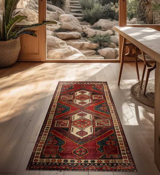 Atlas Winter Vinyl Rug Lifestyle