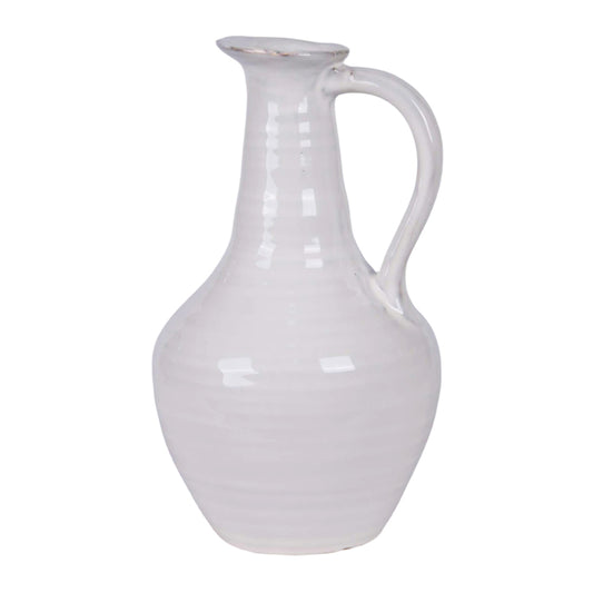 White Ceramic Jug -