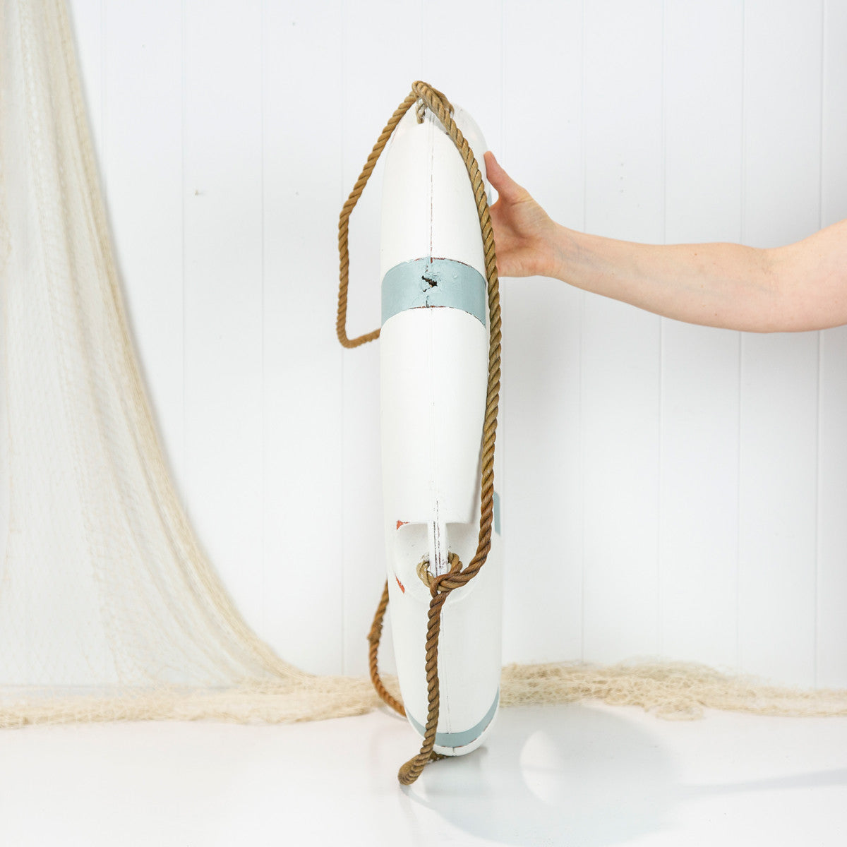 Life Ring White & Duck Egg Blue - Pre Order