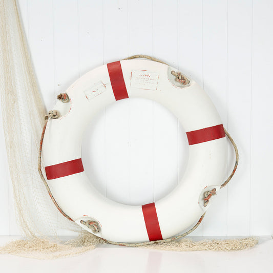 Life Ring White & Red - Pre Order