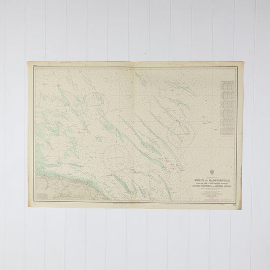 England - Wells To Happisburgh Chart/Map