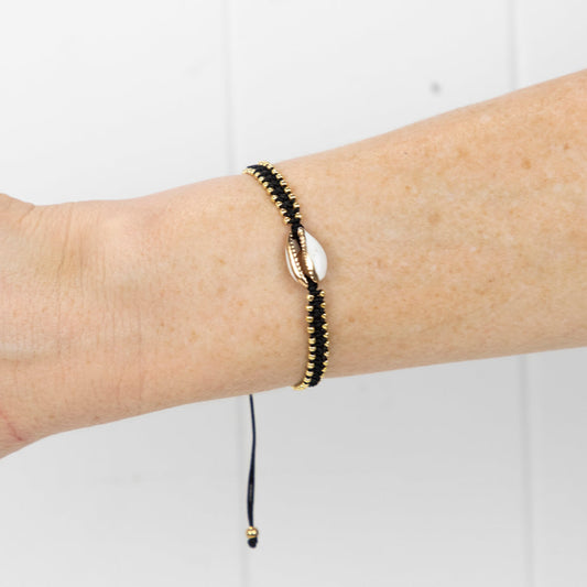 Braided Cowrie Bracelets