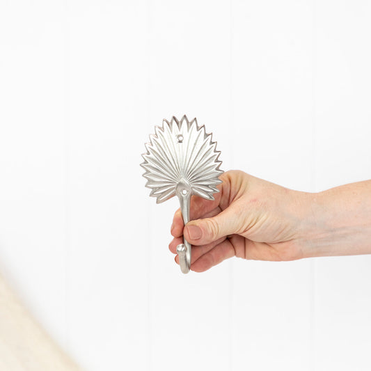 Palm Frond Hook - Chrome #0154