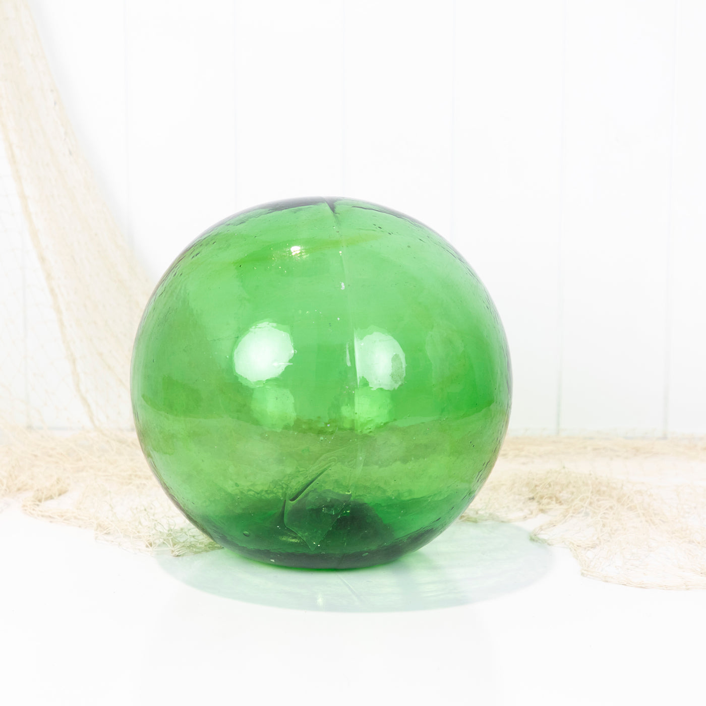 12" Glass Float - Holes Drilled #6620