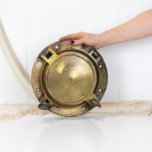 Brass Porthole With Cover #6680