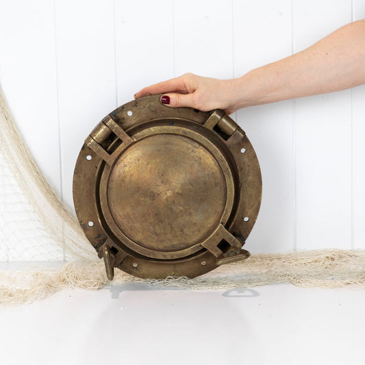 Brass Porthole With Cover #6679