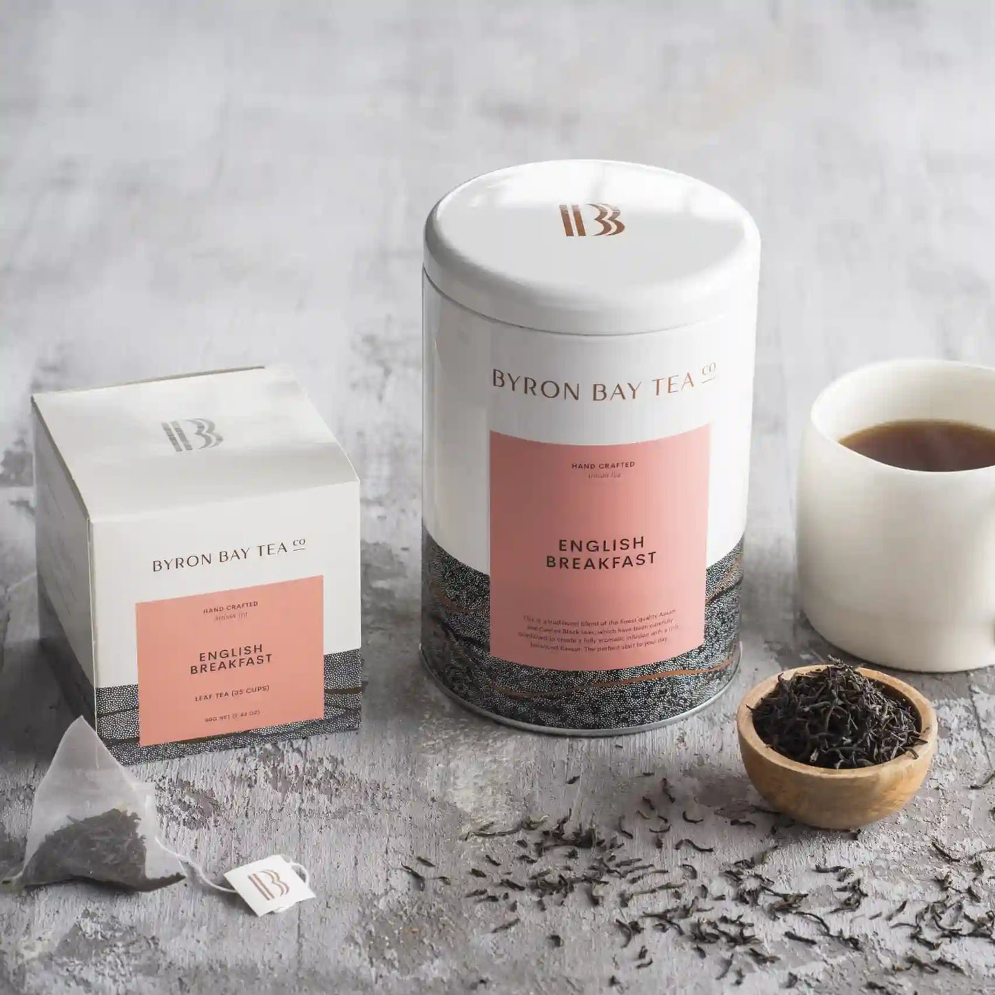 Byron Bay Tea Company - English Breakfast - 80g Boxed Loose Leaf - 35 Serves
