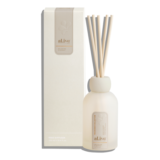 Alive Body Reed Diffuser - Sea Cotton & Coconut (Stone) main product image