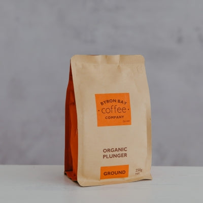 Organic Plunger Coffee Display