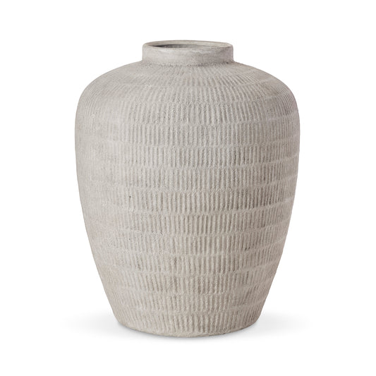 Samson Etched Grey Urn