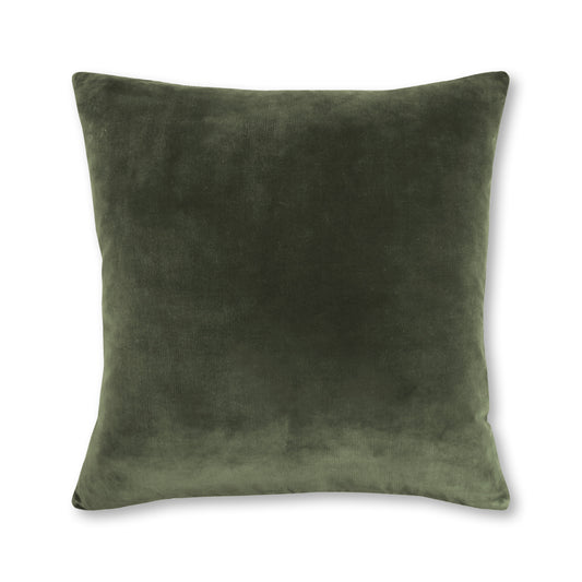 Velvet Olive Cushion