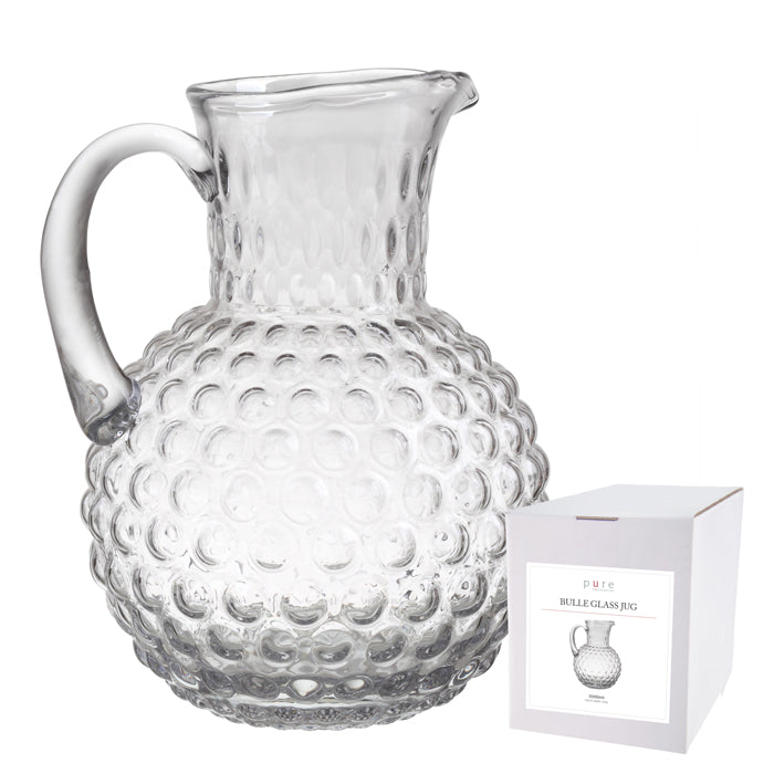 Bulle Glass Jug - 2 litre - Clear