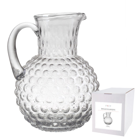 Bulle Glass Jug - 2 litre - Clear