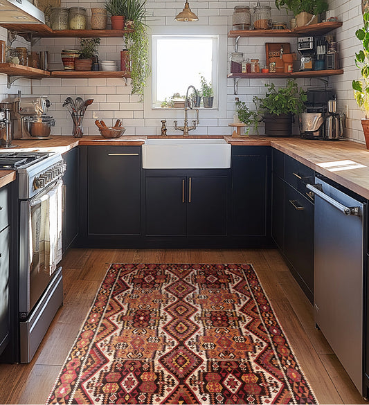 Kilim Fall Vinyl Rug Lifestyle