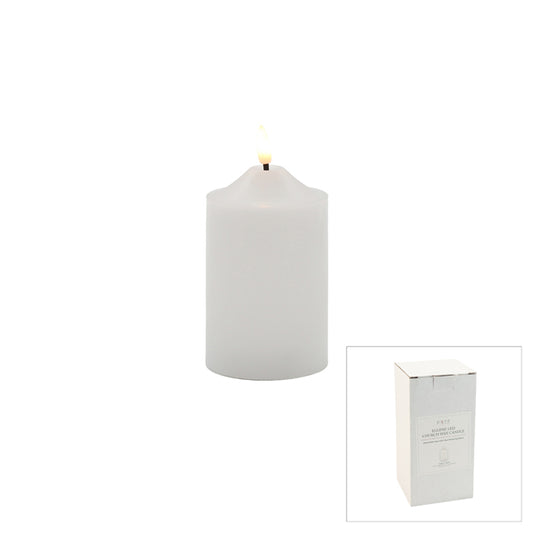 LED CANDLE - WHITE  7.5 X 15