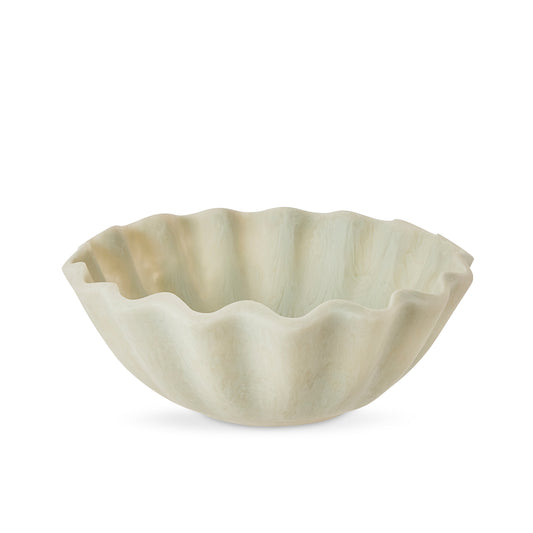 Aries Sage Green Ripple Bowl
