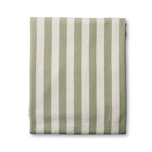 Estelle Green Stripe Tablecloth 150X230Cm