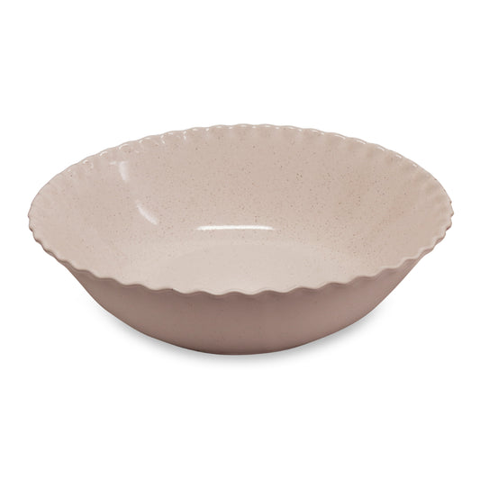Cleo Wavy Natural Speckle Large Bowl D27.8X8.3Cm