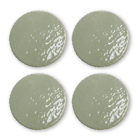Cleo Sage Speckle Ceramic Coaster D10X0.8Cm