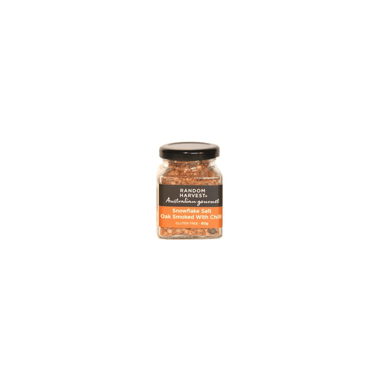 Oak Smoked Salt Snow Flake with Chilli 60g
