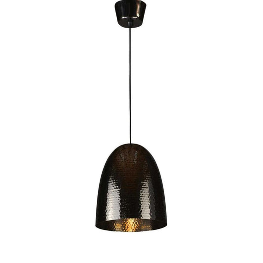 Dolce Beaten Ceiling Pendant Charcoal