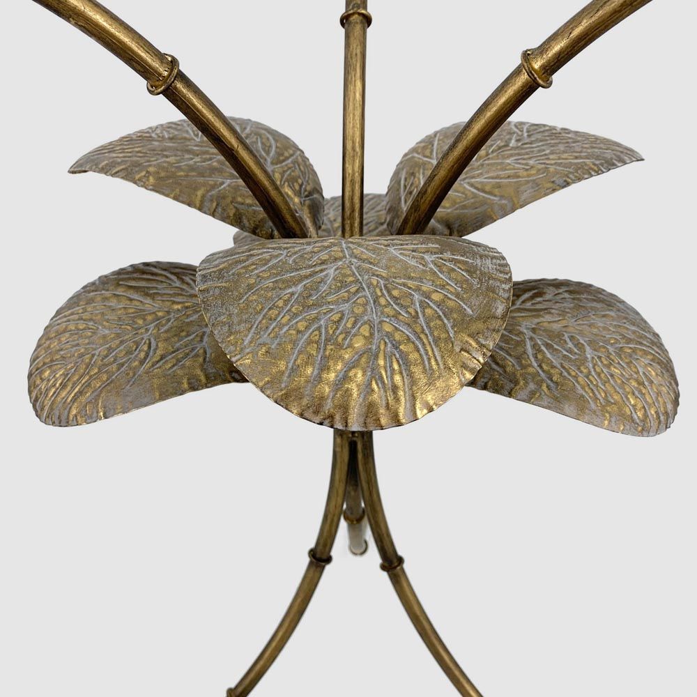 Amari Gold Leaf Side Table