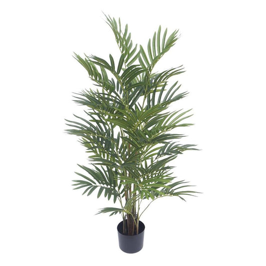 Real Touch Mini Palm Tree In Black Pot 120Cm