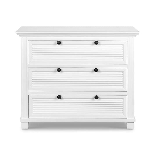 West Beach Chest Of 3 Drawers White