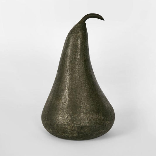 Marble Pear Large Black