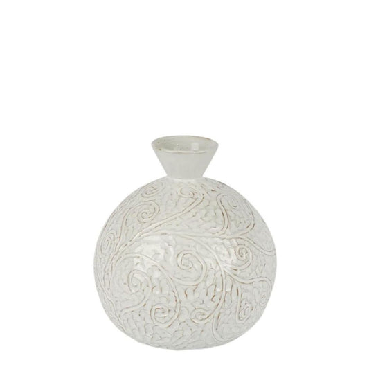 Meander Vase White