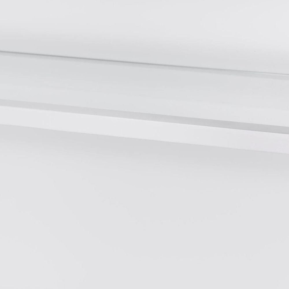 Sorrento Large Glass Door Hamptons Cabinet White