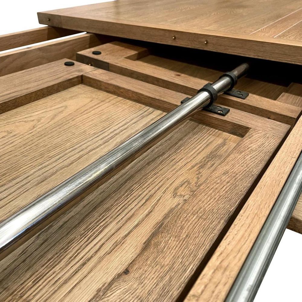 Balmoral Extendable 3.1 M Hamptons Oakwood Dining Table