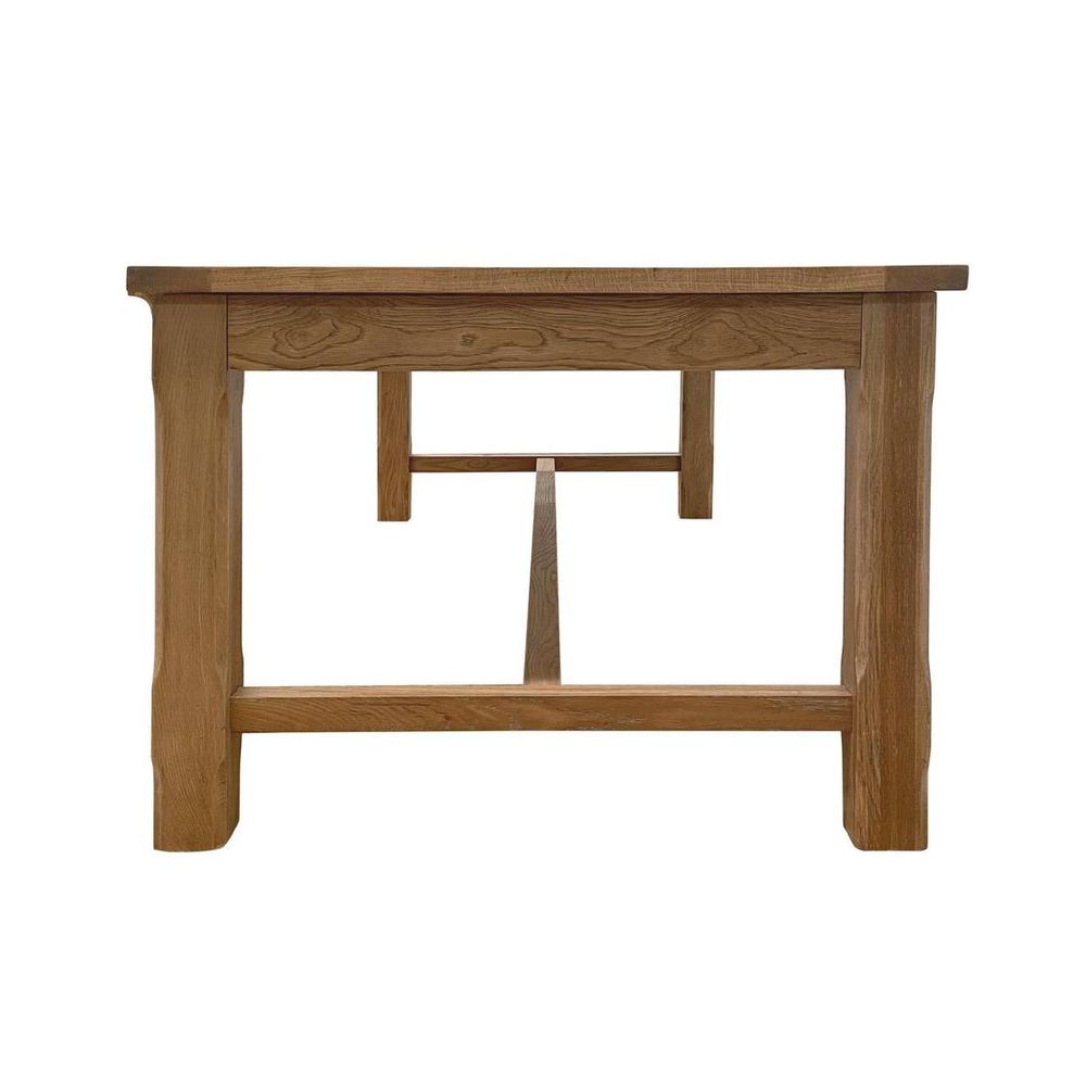 Balmoral Extendable 3.1 M Hamptons Oakwood Dining Table