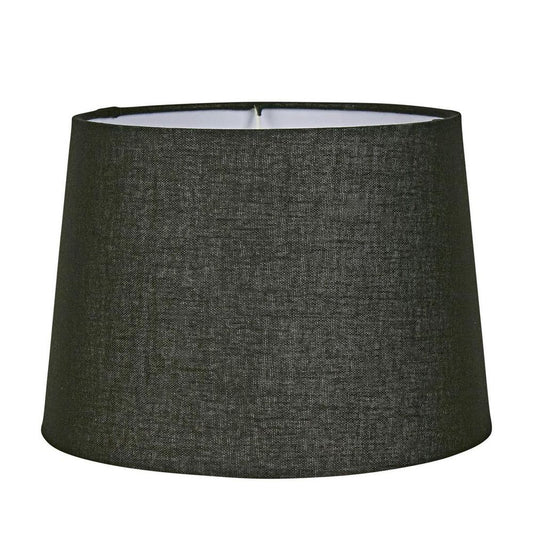 Linen Drum Lamp Shade Xs Black