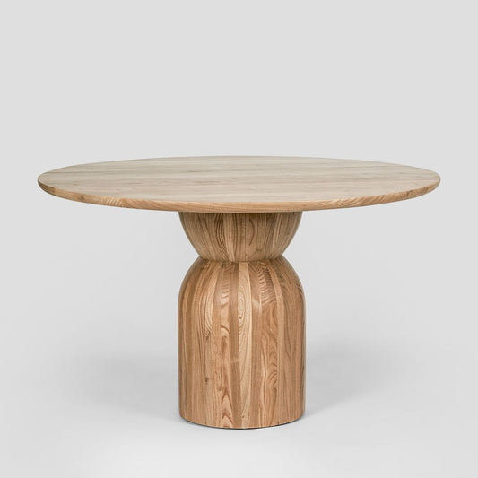 Olive Dining Round/Oval Table Base Natural